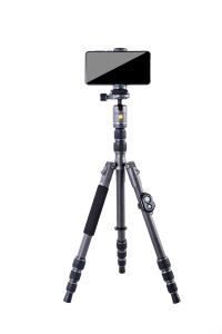 Tripod/Monopod Vanguard VEO3 GO 204CB, Carbon, 4-section, T-45 Ball Head, smartphone adaptor, BT
