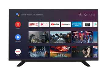 43" LED SMART TV TOSHIBA 43UA2063DG, 4K HDR, 3840 x 2160, Android TV, Black