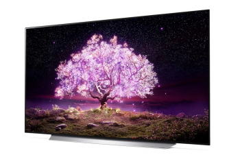 77" OLED TV LG OLED77C1RLA, Black (3840x2160 UHD, SMART TV, DVB-T2/C/S2)