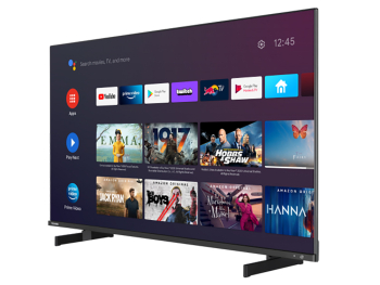 50" LED SMART TV TOSHIBA 50UA5D63DG, Premium 4K HDR, 3840 x 2160, Android TV, Black