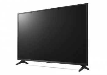 55" LED TV LG 55UQ75006LF, Black (3840x2160 UHD, SMART TV, DVB-T2/C/S2)