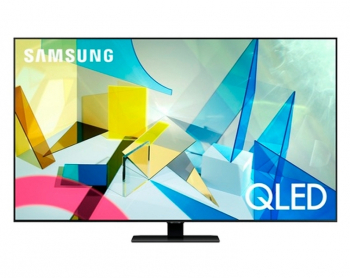 50" LED TV Samsung QE50Q80TAUXUA, Silver (3840x2160 UHD, SMART TV, PQI 3800Hz, DVB-T/T2/C/S2)