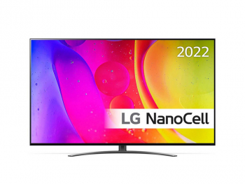 75" LED TV LG 75NANO826QB, Black (3840x2160 UHD, SMART TV, DVB-T/T2/C/S2)