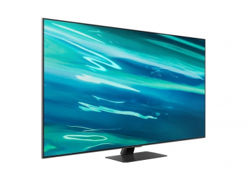 55" LED SMART TV Samsung QE55Q80AAUXUA, QLED 3840x2160, Tizen OS, Black