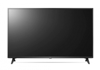 55" LED TV LG 55UQ75006LF, Black (3840x2160 UHD, SMART TV, DVB-T2/C/S2)