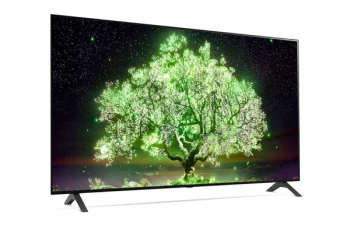 55" OLED TV LG OLED55A1RLA, Black (3840x2160 UHD, SMART TV, DVB-T2/C/S2)