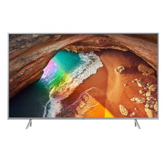 65" LED TV Samsung QE65Q67RAUXUA, Silver (3840x2160 UHD, SMART TV, PQI 3100Hz, DVB-T/T2/C/S2)