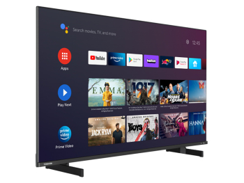 50" LED SMART TV TOSHIBA 50UA5D63DG, Premium 4K HDR, 3840 x 2160, Android TV, Black