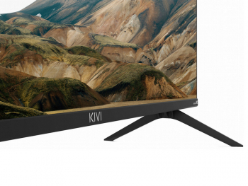 43" LED SMART TV KIVI 43U740LB, Real 4K, 3840x2160, Android TV, Black