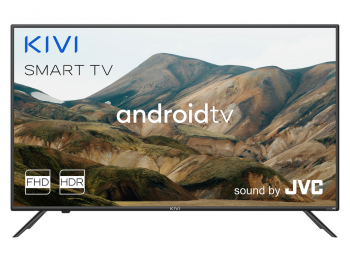 40" LED SMART TV KIVI 40F740LB, 1920x1080 FHD, Android TV, Black