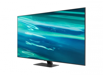 55" LED SMART TV Samsung QE55Q80AAUXUA, QLED 3840x2160, Tizen OS, Black
