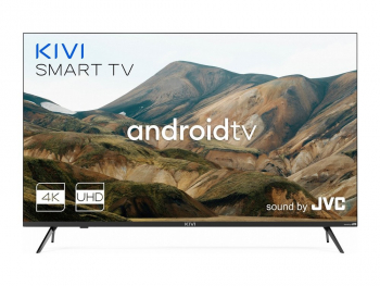 43" LED SMART TV KIVI 43U740LB, Real 4K, 3840x2160, Android TV, Black