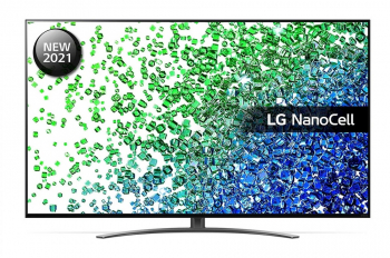 50" LED TV LG 50NANO816PA, Black (3840x2160 UHD, SMART TV, DVB-T/T2/C/S2)