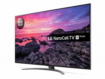 55" LED TV LG 55NANO916NA, Black (3840x2160 UHD, SMART TV, DVB-T/T2/C/S2)