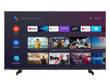 65" LED SMART TV TOSHIBA 65UA5D63DG, Premium 4K HDR, 3840 x 2160, Android TV, Black