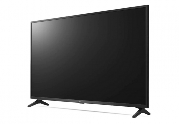 50" LED TV LG 50UQ75006LF, Black (3840x2160 UHD, SMART TV, DVB-T2/C/S2)