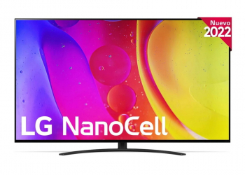 50" LED SMART TV LG 50NANO826QB, Nanocell, 3840 x 2160, webOS, Black