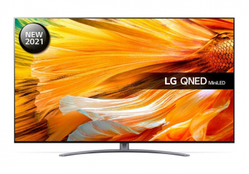 75" LED TV LG 75QNED916PA, Black (3840x2160 UHD, SMART TV, DVB-T/T2/C/S2)
