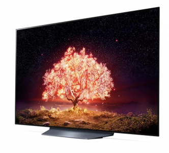 55" OLED TV LG OLED55B1RLA, Black (3840x2160 UHD, SMART TV, DVB-T2/C/S2)