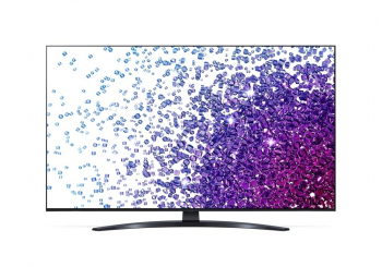 50" LED TV LG 50NANO766PA, Black (3840x2160 UHD, SMART TV, DVB-T/T2/C/S2)