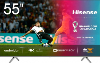 55" LED SMART TV Hisense H55A7400F, Real 4K, 3840x2160, Android TV, Black