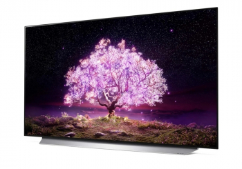 48" OLED SMART TV LG OLED48C1RLA, Perfect Black, 3840 x 2160, webOS, White