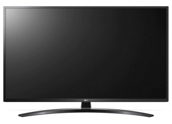 43" LED TV LG 43UN74006LA, Black (3840x2160 UHD, SMART TV, DVB-T2/C/S2)