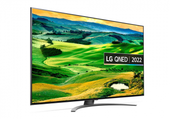 50" LED TV LG 50QNED816QA, Black (3840x2160 UHD, SMART TV, DVB-T/T2/C/S2)