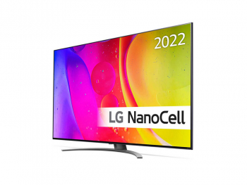 75" LED TV LG 75NANO826QB, Black (3840x2160 UHD, SMART TV, DVB-T/T2/C/S2)