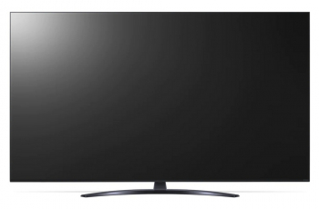 75" LED TV LG 75NANO766PA, Black (3840x2160 UHD, SMART TV, DVB-T/T2/C/S2)