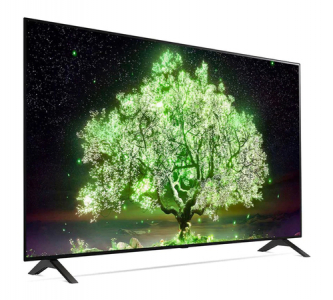 65" OLED TV LG OLED65A1RLA, Black (3840x2160 UHD, SMART TV, DVB-T2/C/S2)