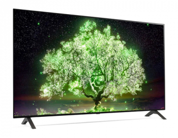 65" OLED TV LG OLED65A1RLA, Black (3840x2160 UHD, SMART TV, DVB-T2/C/S2)