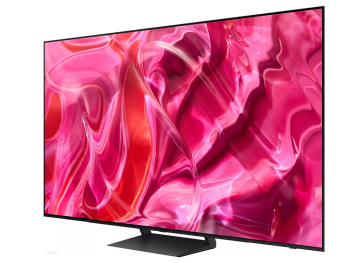 55" OLED SMART TV Samsung QE55S90CAUXUA, Quantum Dot OLED 3840x2160, Tizen OS, Black