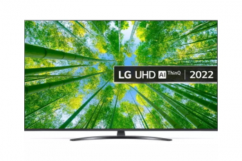 50" LED SMART TV LG 50UQ81006LB, Real 4K, 3840 x 2160, webOS, Black