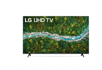 55" LED TV LG 55UP77006LB, Black (3840x2160 UHD, SMART TV, DVB-T2/C/S2)