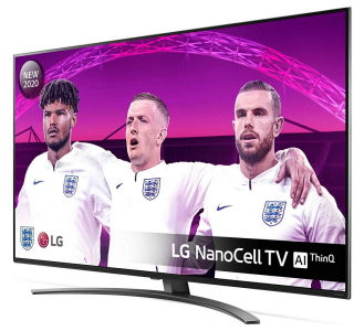 49" LED TV LG 49NANO866NA, Black (3840x2160 UHD, SMART TV, PMI 3200Hz, DVB-T/T2/C/S2)