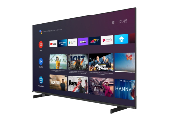 55" LED SMART TV TOSHIBA 55QA5D63DG, QLED 3840x2160, Android TV, Black