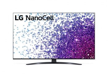 50" LED TV LG 50NANO766PA, Black (3840x2160 UHD, SMART TV, DVB-T/T2/C/S2)