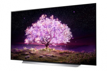 55" OLED TV LG OLED55C1RLA, Black (3840x2160 UHD, SMART TV, DVB-T2/C/S2)