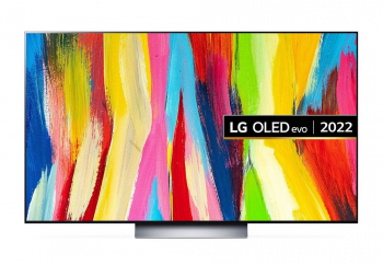 65" OLED SMART TV LG OLED65C24LA, Perfect Black, 3840 x 2160, webOS, Black