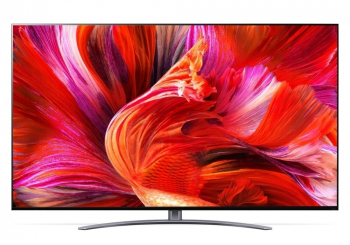 75" LED TV LG 75QNED966PA, Black (7680x4320 8K UHD, SMART TV, DVB-T/T2/C/S2)