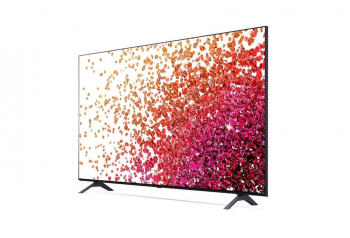 65" LED TV LG 65NANO756PA, Black (3840x2160 UHD, SMART TV, DVB-T/T2/C/S2)