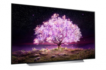 55" OLED TV LG OLED55C1RLA, Black (3840x2160 UHD, SMART TV, DVB-T2/C/S2)