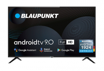 43" LED TV Blaupunkt 43FE265, Black (1920x1080 Full HD, SMART TV, 60 Hz, DVB-T/T2/C/S2)