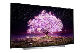 77" OLED TV LG OLED77C1RLA, Black (3840x2160 UHD, SMART TV, DVB-T2/C/S2)