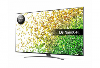 50" LED TV LG 50NANO866PA, Black (3840x2160 UHD, SMART TV, DVB-T/T2/C/S2)