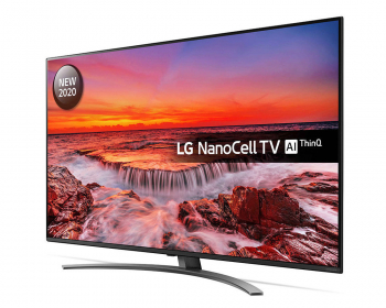 65" LED TV LG 65NANO816NA, Black (3840x2160 UHD, SMART TV, DVB-T/T2/C/S2)