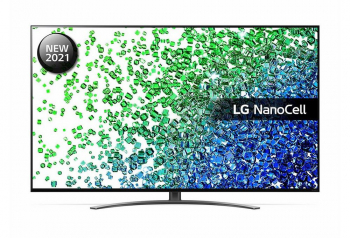 55" LED TV LG 55NANO816PA, Black (3840x2160 UHD, SMART TV, DVB-T/T2/C/S2)