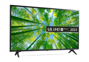 43" LED SMART TV LG 43UQ80006LB, Real 4K, 3840 x 2160, webOS, Black