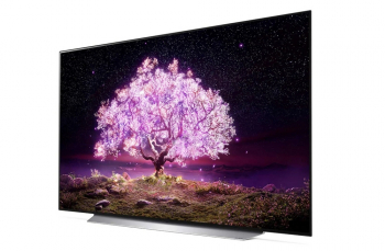 77" OLED TV LG OLED77C1RLA, Black (3840x2160 UHD, SMART TV, DVB-T2/C/S2)